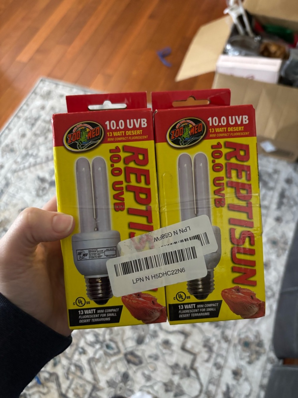 ReptiSun 10.0 UVB Desert Fluorescent Bulb - Yellow/Red
